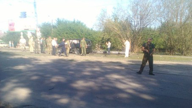 Наблюдатели ОБСЕ посетили место покушения на Плотницкого