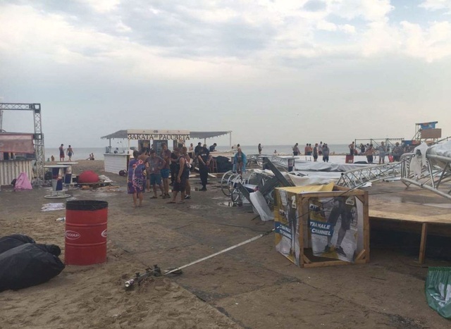 На фестивалі Z-Games під Одесою обвалилася сцена: є загиблий та поранені