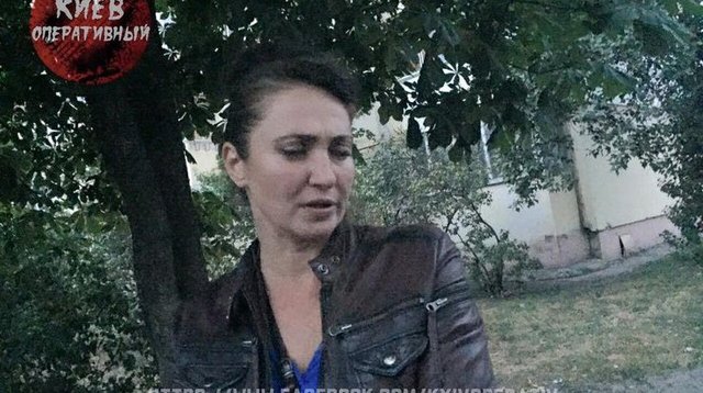 В Киеве задержали пьяную полицейскую за рулем