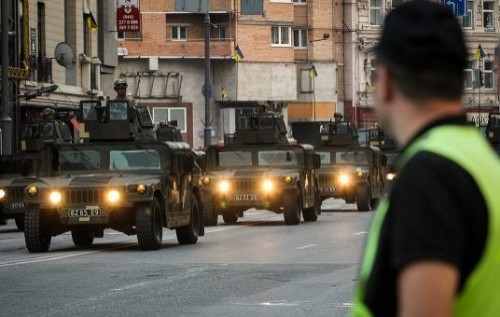 Київ під час репетиції параду до Дня Незалежності: неймовірна картина