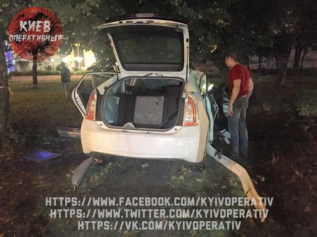 В Киеве произошло серьезное ДТП с патрульной полицией
