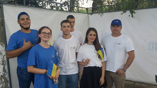 Молдавские волонтеры поддержали Украину