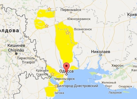 Одесские общественники нарисовали карту географии коррупции области