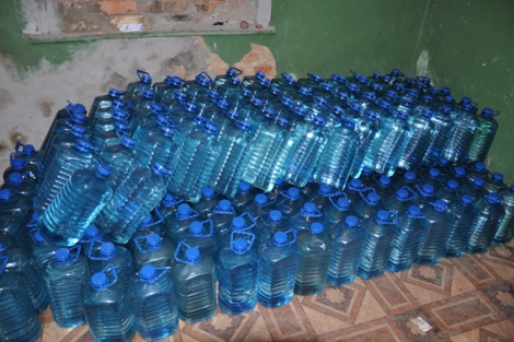 Львовские правоохранители обнаружили подпольный цех с тоннами спирта