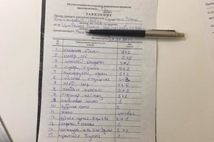 Журналист показал, что запретили передать для Сущенко в СИЗО