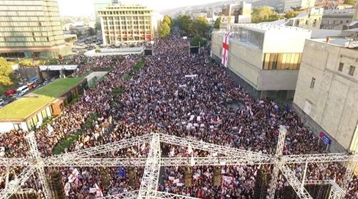 В Грузии начались парламентские выборы. «Разоблачительный» сериал против Саакашвили обошелся его противникам в $20 млн