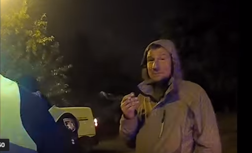 Активісти затримали п’яного водія поліцейської машини