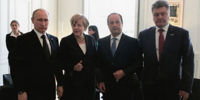 Олланд о Путине: Не остановится - примем Украину в НАТО