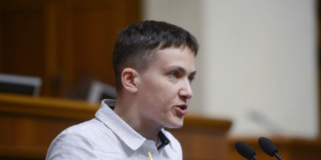 Савченко назвала цель поездки в оккупированный Донбасс