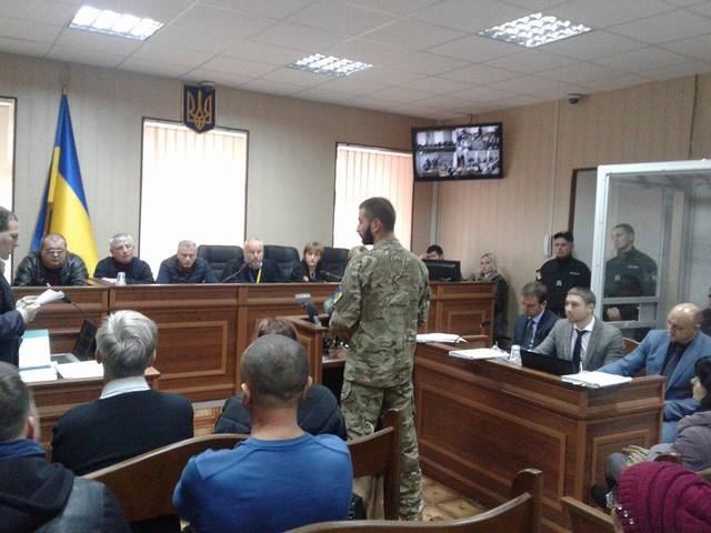 На суде пострадавший «майдановец» описал лиц, которые прицельно расстреливали протестующих