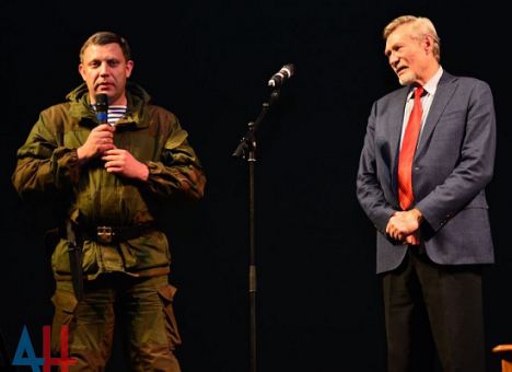 О чем в Донецке рассказал знаменитый актер Михайлов