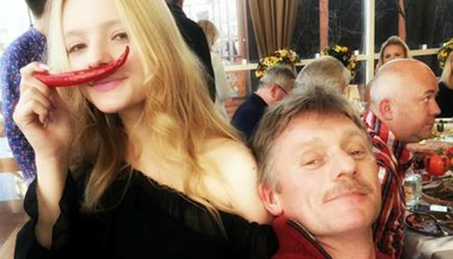 Дочь пресс-секретаря Путина отказывается жить в России