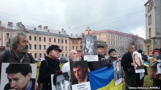 150 человек в Санкт-Петербурге протестовали против войны на Донбассе и в Сирии
