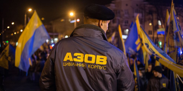 Активисты «Азова» уничтожили казино в Харькове