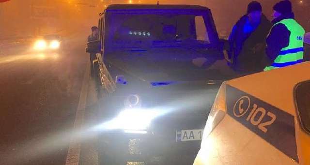 В Киеве пьяный депутат устроил погоню с серией аварий