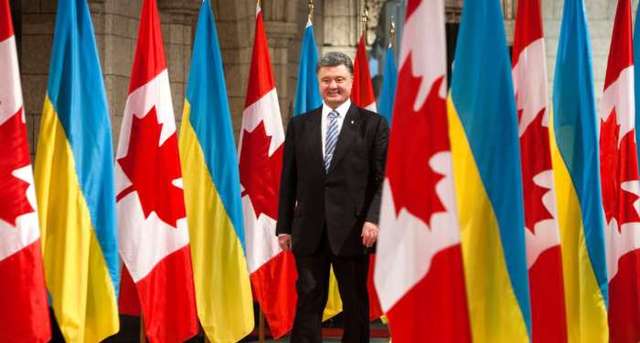 Порошенко подписал закон о свободной торговле с Канадой