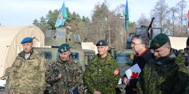 В Украине завершились военные учения «Кленовая арка»