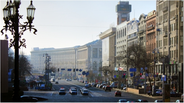 В Киеве на Крещатике появятся наземные пешеходные переходы