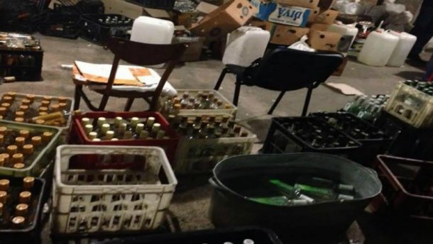 На Івано-Франківщині викрили підпільний алкогольний цех