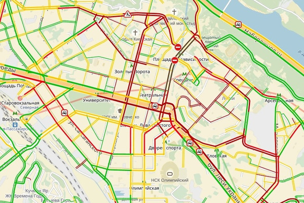 В Киеве перекрыли Крещатик