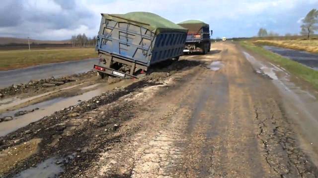 Ужасы худшей трассы Украины "Кривой Рог-Днепр"