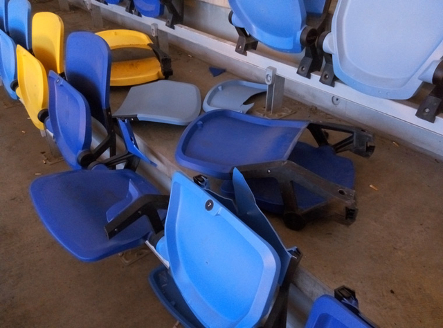 Появились новые фото, как турки разгромили "Олимпийский"