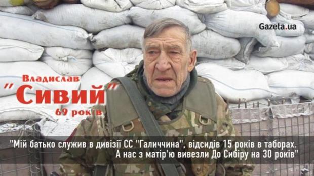 69-річний політв’язень після полону сепаратистів пішов добровольцем на війну (відео)