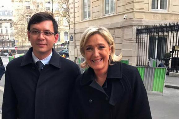 Нардеп Мураєв засвітився у компанії французської подружки Путіна