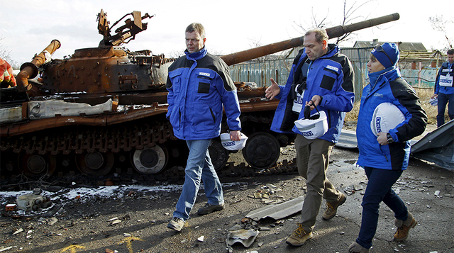 У СММ ОБСЄ не вказали, звідки обстріляли "Майорськ" і вбили людину