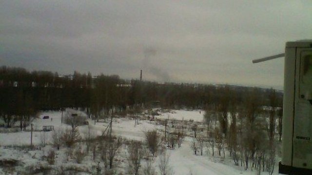 В оккупированном Красном Луче на складе боеприпасов взорвались два снаряда