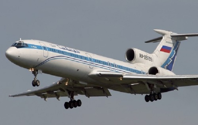 Российский военный самолет, летевший в Сирию, упал в Черное море