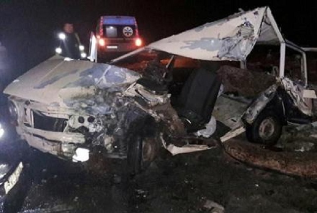 Пьяный водитель внедорожника, убегая с места ДТП, расплющил «Жигули». Погиб младенец