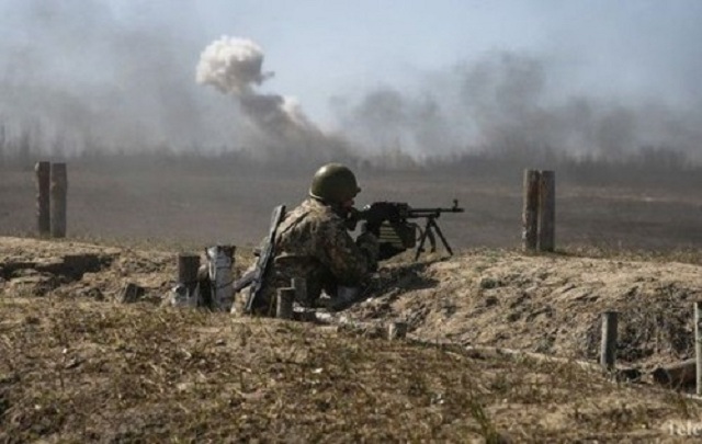 В Районі Попасної відбулося бойове зіткнення, напад бойовиків відбито – штаб АТО