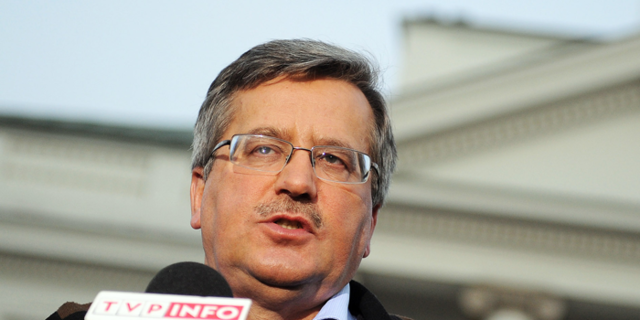 В Варшаве госпитализировали экс-президента Коморовского