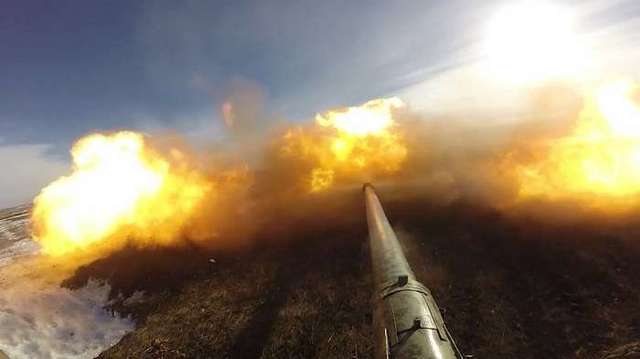 Боевики нанесли мощный артиллерийский удар на Луганском направлении