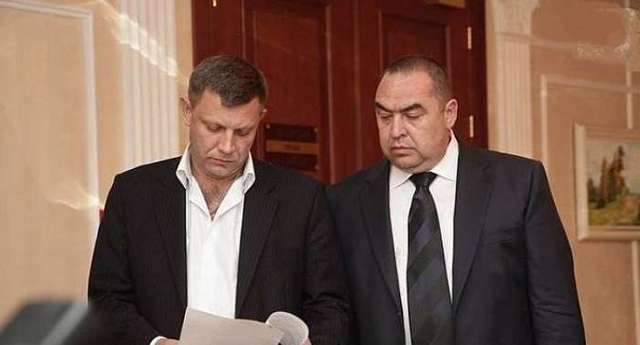 Захарченко и Плотницкий прибыли в оккупированный Крым