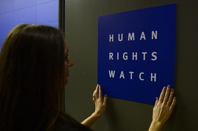 Human Rights Watch   ""  