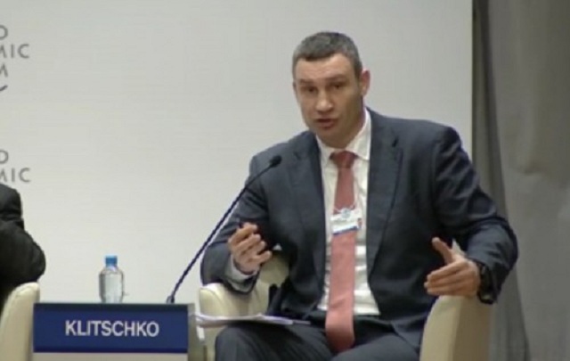 Кличко осоромився у Давосі через незнання географії