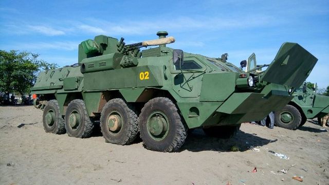 В Индонезии испытали украинскую бронетехнику