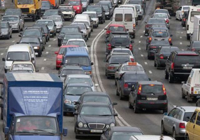 Затори у Києві сягнули 7 балів