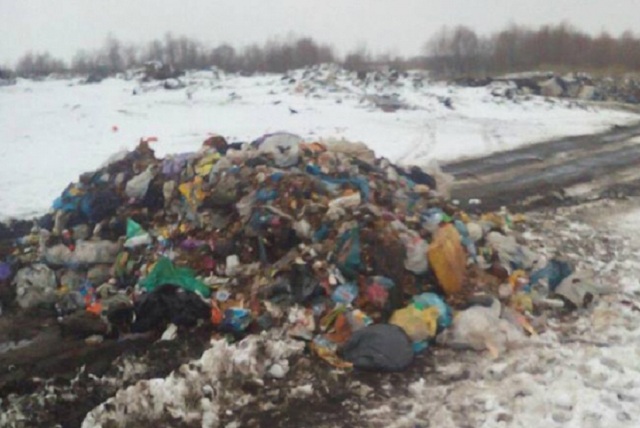 Грузовик со львовским мусором перевернулся на Черкащине