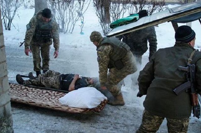 П’ятеро українських військових поранено на Донбасі