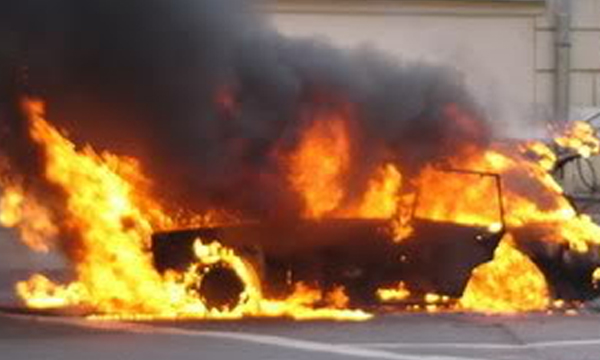 На окраине Донецка взорвали "УРАЛ" с террористами