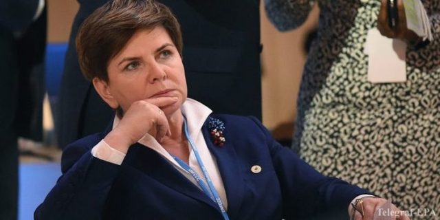 Польська прем’єрка Беата Шидло потрапила в ДТП