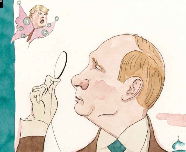 Журнал The New Yorker в марте выйдет с Путиным на обложке