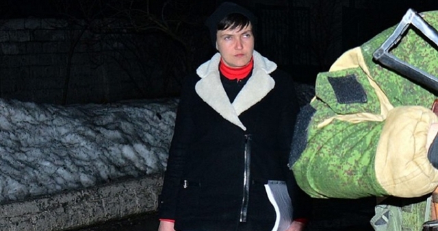 Российская сторона изо всех сил помогает Савченко пиариться