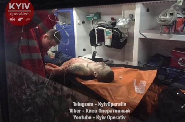 В Киеве пьяные маршруточники устроили кровавую поножовщину