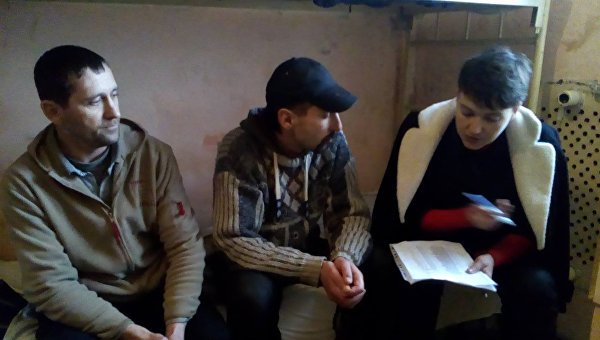 «Утешенные» Надеждой Савченко «украинские военнопленные» оказались сепаратистами