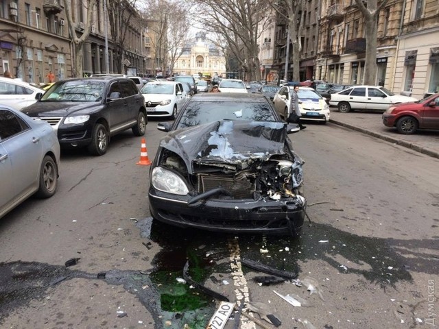 «Пьяное» ДТП в центре Одессы устроил высокопоставленный сотрудник прокуратуры