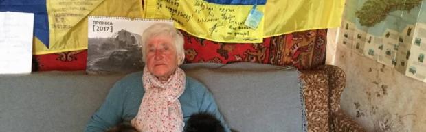 82-річна пенсіонерка з Вольногорська більшу частину пенсії віддає на допомогу учасникам АТО